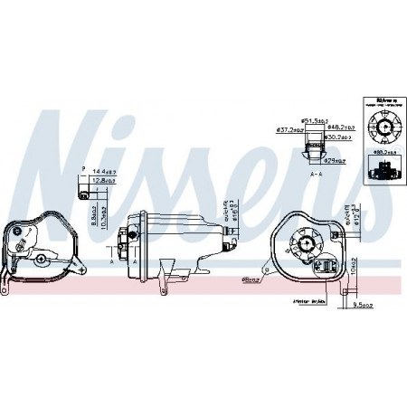 Ausgleichsbehälter. Kühlung Kühlmittelausgleichsbehälter mit Stopfen mit Füllstandsensor BMW X5 E70 X6 E71 E72 10.06-07.14 BMW