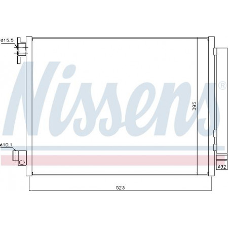 Kondensator. Klimaanlage, Klimaanlage, Kondensator mit Trockner, DACIA DOKKER DOKKER EXPRESS MINIVAN DUSTER DUSTER-SUV LODGY LOGAN II LOG RENAULT THALIA II (LU_), Limousine, 09.2008 – Nissens 940321