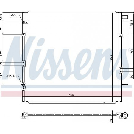 Condensatore. aria condizionata Condensatore aria condizionata con essiccatore TOYOTA LAND CRUISER PRADO 4.0 12.02-12.10 TOYOTA LAND CRUISER PRADO III (_J12_), Crossover, 09.2002 - 12.2010 Nissens 940712
