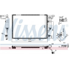 Condensatore, climatizzatore FORD KA+ (TK, FK), Berlina, 08.2014 - Nissens 941101