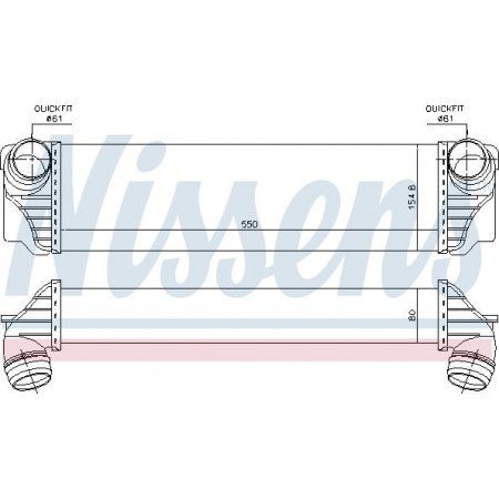 Ladeluftkühler. Ladeluftkühlerkompressor BMW 5 F10 5 F11 5 GRAN TURISMO F07 7 F01 F02 F03 F04 2.0D-3.0H 02.08-02.17 BMW 5 Gran Turismo VI (F07), Schrägheck, 01.2009 - 02.2017 Nissens 96441