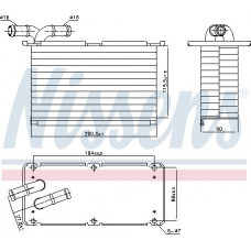 Interkoeler. Intercooler compressor AUDI A1 A3 A4 B7 SEAT ALTEA ALTEA XL IBIZA IV IBIZA IV SC IBIZA IV ST LEON TOLEDO III T VW BEETLE (5C7, 5C8), Sabrioleta, 12.2011 - 07.2019 Nissens 96470