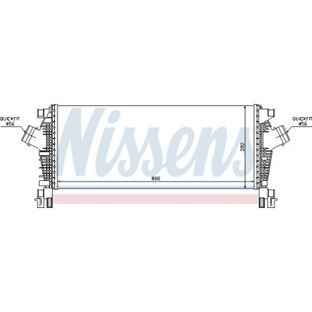 Ladeluftkühler. Ladeluftkühlerkompressor CHEVROLET CRUZE OPEL ASTRA J ASTRA J GTC ZAFIRA C 1.4-1.6D 12.09- CHEVROLET CRUZE (J308), Tourismus, 08.2012 - Nissens 96555