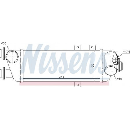Intercooler. Intercooler compressor HYUNDAI I30 KIA CEED PRO CEED 1.6D-2.0D 12.06-12.12 HYUNDAI i30 (FD), Hatchback, 10.2007 - 05.2012 Nissens 96562