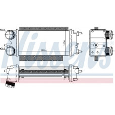 Intercooler. Compressore intercooler FORD TOURNEO COURIER B460 TRANSIT COURIER B460 TRANSIT COURIER B460-MINIVAN 1.5D-1.6D 0 FORD TRANSIT COURIER B460, Dubita, 02.2014 - Nissens 96357