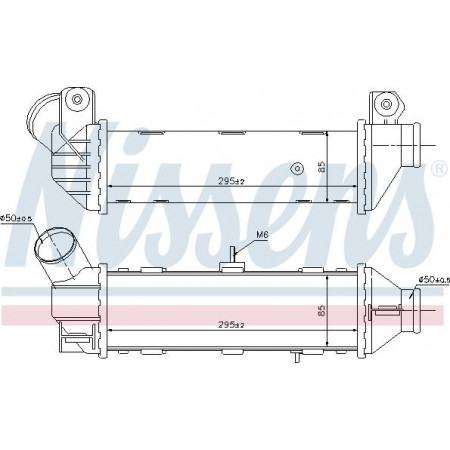 Intercooler. compressore SEAT CORDOBA radiatore aria 96 - 1.9 TDI Diesel MA - C P - A VW POLO CLASSIC (6V2), Berlina, 01.1995 - 11.2009 Nissens 96769