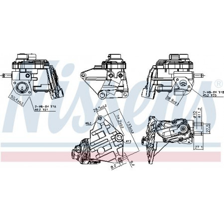 AGR-Ventil AGR-Ventil AUDI A3 SEAT ALTEA ALTEA XL LEON TOLEDO III SKODA OCTAVIA II VW EOS GOLF PLUS V GOLF V JETTA III PASS Nissens 98348