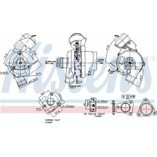 Compressor, sistema de sobrealimentação Nissens 93497