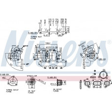 Compressor, supercharging system RENAULT KANGOO Express (FW0/1_), 02.2008 - Nissens 93445