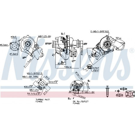 Compresor,sistem de supraalimentare Nissens 93421