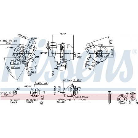 Kompressor, Aufladesystem RENAULT KANGOO BE BOP (KW0/1_), Van, 02.2009 - Nissens 93089