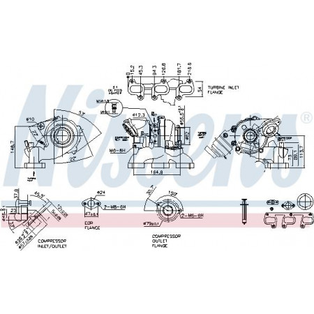 Kompressor, Aufladesystem SKODA ROOMSTER Praktik (5J), Van, 03.2007 - 05.2015 Nissens 93071