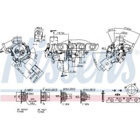 Kompressor, Aufladesystem AUDI A6/S6 III (4F2, C6), Limousine, 04.2004 - 08.2011 Nissens 93193