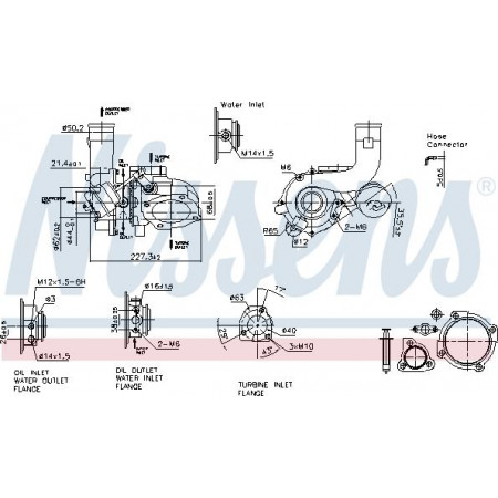 Kompressor, Aufladesystem AUDI TT (8N9), Roadster, 10.1999 - 06.2006 Nissens 93169