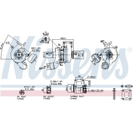 Kompressor, Aufladesystem ALFA ROMEO 156 (932_), Limousine, 09.1997 - 10.2005 Nissens 93104