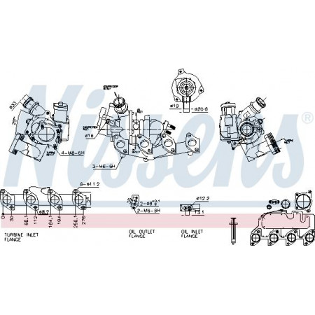 Compresor,sistem de supraalimentare Nissens 93117