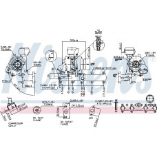 Compresor, sistema de sobrealimentación VW TOURAN (1T1, 1T2), Furgón, 02.2003 - 05.2010 Nissens 93181