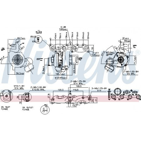 Kompressor, Aufladesystem VW GOLF V Variant (1K5), Touristik, 01.2007 - 07.2009 Nissens 93135