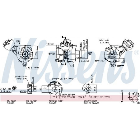 Kompressor, Aufladesystem PEUGEOT 308 CC (4B_), Cabrio, 02.2009 - 12.2015 Nissens 93121