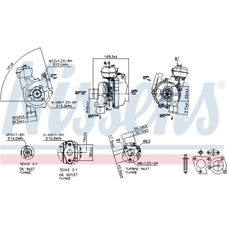 Compressor, druksysteem HYUNDAI SONATA V (NF), Sedan, 12.2004 - 11.2012 Nissens 93174