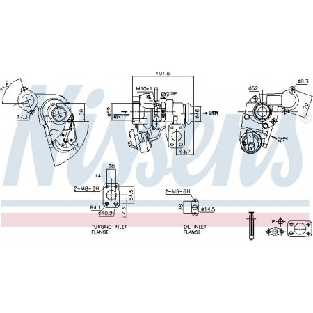 Kompressor, Aufladesystem CITROEN JUMPY (V_), Tragrahmen, 09.2016 - Nissens 93259