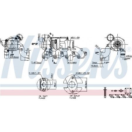 Compresor,sistem de supraalimentare FORD MONDEO III (BWY), Turism, 10.2000 - 03.2007 Nissens 93204