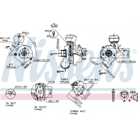 Compresor, sistema de sobrealimentación AUDI A4 III (8EC, B7), Sedán, 11.2004 - 06.2008 Nissens 93200