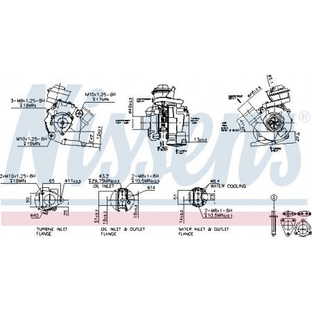 Kompressor, Aufladesystem TOYOTA PREVIA II (_R3_), Van, 02.2000 - 02.2006 Nissens 93216