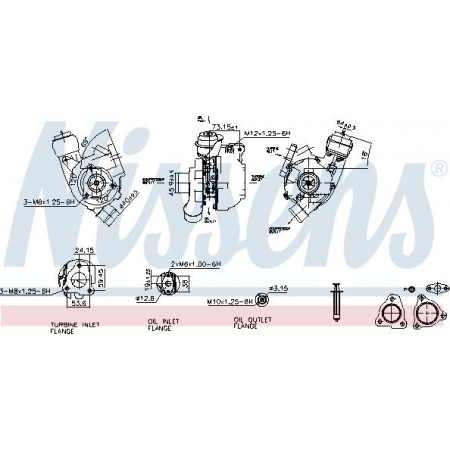 Compresor, sistema de sobrealimentación HYUNDAI i30 (FD), Hatchback, 10.2007 - 05.2012 Nissens 93224