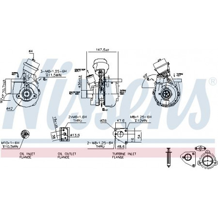 Compresseur, système de suralimentation OPEL ASTRA H (A04), Berline, 02.2007 - 05.2014 Nissens 93226