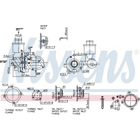 Kompressor, Aufladesystem SEAT LEON (1M1), Schrägheck, 11.1999 - 06.2006 Nissens 93222
