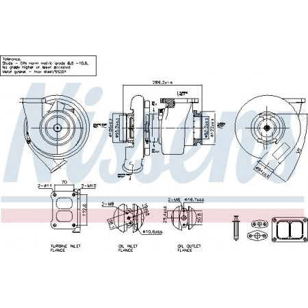 Turbocompressor Turbocompressor Nissens 93773