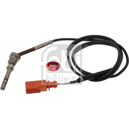 Sensor. Abgastemperatur Abgastemperatursensor nach DPF VW CALIFORNIA T5 CAMPER MULTIVAN T5 TRANSP VW TRANSPORTER V (7JD, 7JE, 7JL, 7JY, 7JZ, 7FD), Tragrahmen, 04.2003 - 08.2015 Febi Bilstein 49286