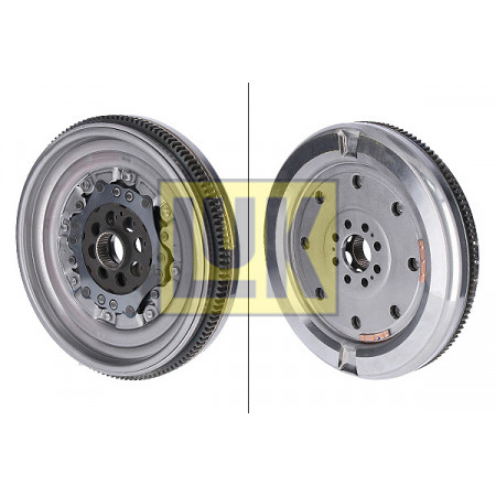 Dubbelmassavliegwiel en 7 versnellingen met dubbele koppeling passen erop. AUDI A3 Q2 TT SEAT ATECA LEON LEON ST TARRACO SKODA KARO AUDI A3 (8VS, 8VM), Limousine, 05.2013 - LUK 415 0937 09