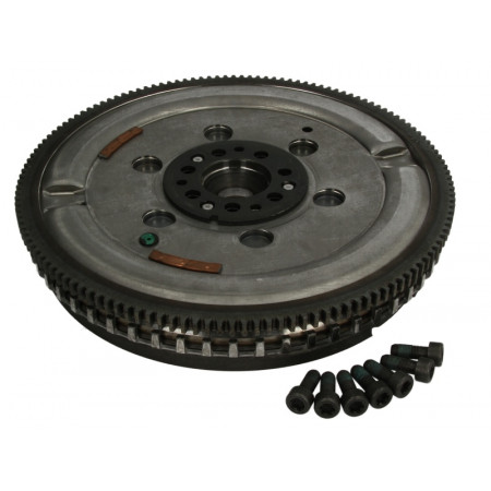 Volante motor bimassa manual com kit de parafusos com placa de ajuste de fricção sem rolamento guia RENAULT LA RENAULT LAGUNA (DT0/1), Compartimento, 09.2008 - 12.2015 LUK 415 0419 10