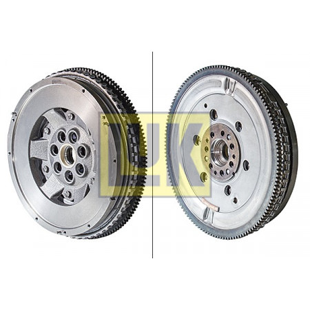 Volant moteur bi-masse manuel avec kit de vis avec plaque de réglage du frottement sans palier de guidage RENAULT GR RENAULT GRAND SCENIC II (JM0/1_), Dubita, 04.2004 - 06.2009 LUK 415 0413 10