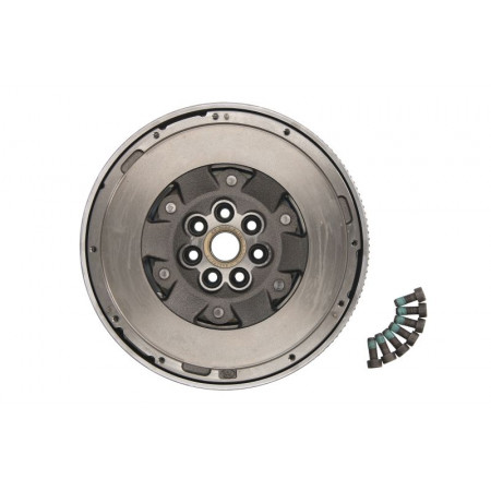 Vliegwiel met handmatige dubbele massa 240 mm met schroevenset met frictie-afstelplaat zonder geleidelager RENA RENAULT GRAND SCENIC II (JM0/1_), Dubita, 04.2004 - 06.2009 LUK 415 0383 10
