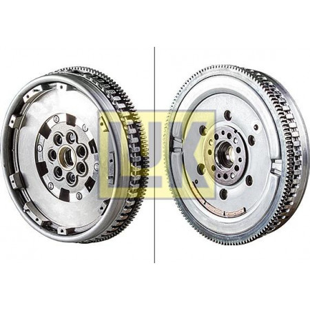 Manuelles Zweimassenschwungrad 230 mm mit Schraubensatz ohne Reibungseinstellplatte ohne Führungslager RENAULT ESPACE IV (JK0/1_), Dubita, 11.2002 - LUK 415 0202 10