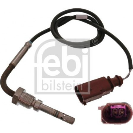 Capteur. température des gaz d'échappement Sonde de température d'échappement avant DPF VW CADDY III CADDY III-MINIVAN PASSA VW CADDY III (2KA, 2KH, 2CA, 2CH), Camionnette/MPV, 03.2004 - 05.2015 Febi Bilstein 48835