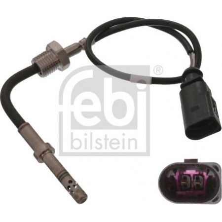 Sensor. exhaust gas temperature Exhaust temperature sensor before the catalyst before the turbo AUDI A4 ALL AUDI A5 (8TA), Sportback, 07.2007 - 01.2017 Febi Bilstein 48838