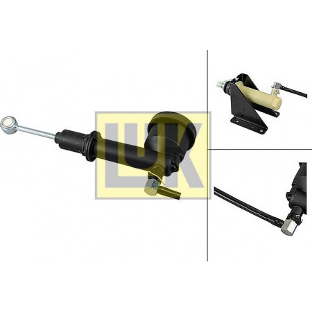Bomba de masilla/receptor, embrague IVECO DAILY IV (ZCFC), Bastidor de soporte, 05.2006 - 03.2012 LUK 513 0072 10