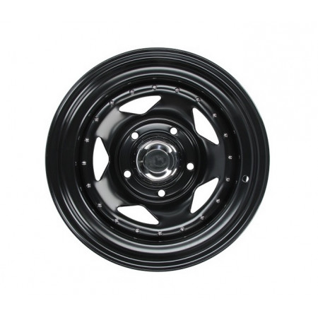 Cerchi fuoristrada Cerchio fuoristrada Montaggio per cerchio da 16 pollici ET 20 interasse bulloni 5x120 diametro fori posizione 726 mm larghezza finitura cromo nero senza omologazione SPEEDMAX SPBF LR03