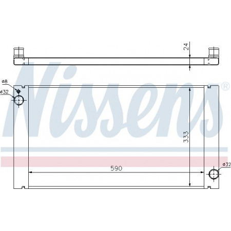 Radiateur. refroidissement du moteur Le radiateur du moteur s'adapte. MINI R56 R57 R58 R59 CLUBMAN R55 CLUBVAN R55 COUNTRYMAN R60 PACEMAN R61 1.6 MINI Cooper II (R56), hayon, 11.2005 - 01.2014 Nissens 69705