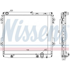 Radiator. engine cooling Engine radiator fits. TOYOTA LAND CRUISER 200 4.5D TOYOTA LAND CRUISER VII (_J2_), Crossover, 08.2007 - Nissens 646826