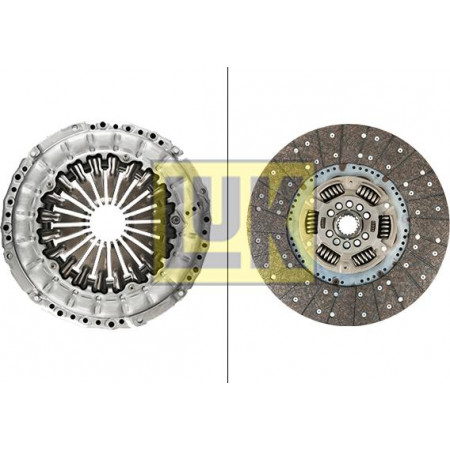 Clutch kit Clutch kit 395mm MERCEDES ATEGO ATEGO 2 AXOR 2 TOURO O 500 01.98- MERCEDES-BENZ AXOR 2 (< 944.03), 10.2004 - LUK 640 3061 09