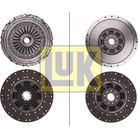Clutch kit Clutch kit 400mm MERCEDES ACTROS ACTROS MP2 - MP3 AXOR AXOR 2 04.96- MERCEDES-BENZ ACTROS MP2 / MP3 (934.03), 10.2002 - LUK 640 3006 18