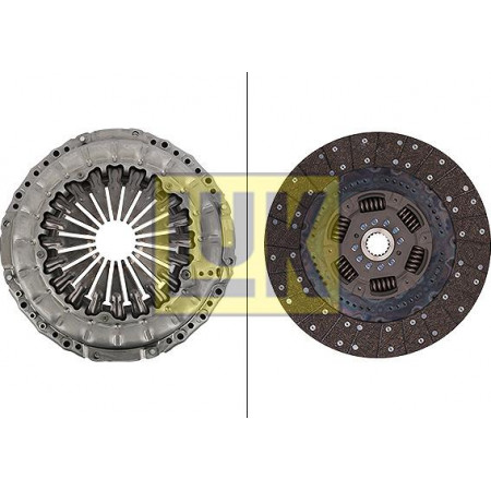 Clutch kit Clutch kit 400mm fits. MERCEDES ATEGO ATEGO 2 AXOR AXOR 2 01.98- MERCEDES-BENZ ATEGO (970.00), 01.1998 - 10.2004 LUK 640 3111 09