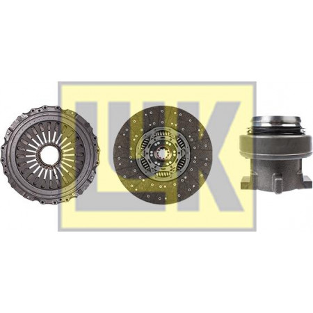Clutch kit Clutch kit 430mm IVECO STRALIS I STRALIS II TRAKKER I TRAKKER II 06.03- IVECO STRALIS (E2N 6X2 260S Y/FP-GV), 02.2002 - LUK 643 3420 00