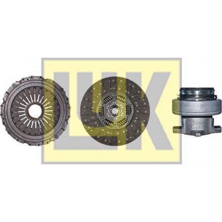 Clutch kit Clutch kit 430mm MAN E2000 F2000 F90 F90 UNTERFLUR LIONS STAR TGM I TGS I TGX I ​​BOVA FUTURA NEOPL MAN F90 Unterflur, Support frame, 06.1986 - 09.1996 LUK 643 3013 00