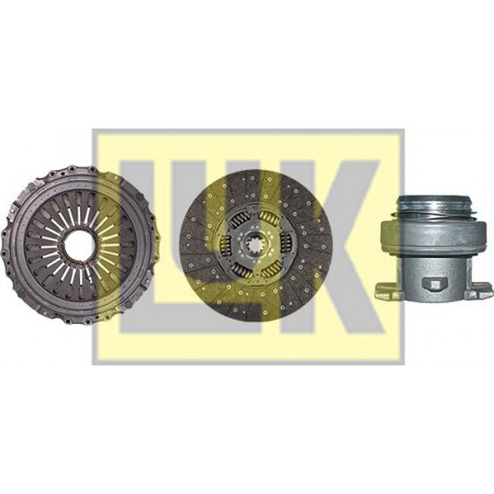 Clutch kit Clutch kit 430mm IVECO STRALIS I STRALIS II 02.02- IVECO STRALIS (E2N 6X2 260S Y/FP-GV), 02.2002 - LUK 643 3325 00